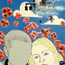 Infinity and Banksy Self Portrait by Infinity Bunce 