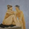 Couple Standing and Sitting by Stephen Eckersley